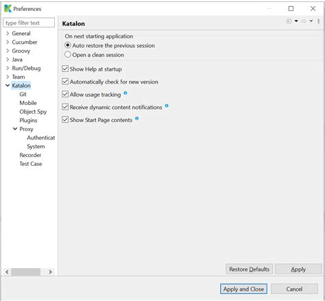 Katalon And Import Preferences In Katalon Studio Naukri Code 360