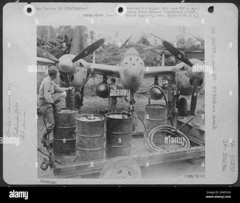 Incendiary Bombs 1 Of Two Pictures Twin Belly Tanks Of This P 38