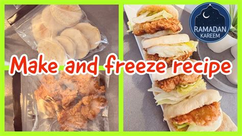 Mini Zinger Pockets Recipe Make And Freeze For Ramadan YouTube