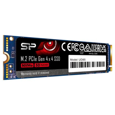 Silicon Power UD85 SSD Da 1 TB M 2 PCI Express 4 0 3D NAND NVMe