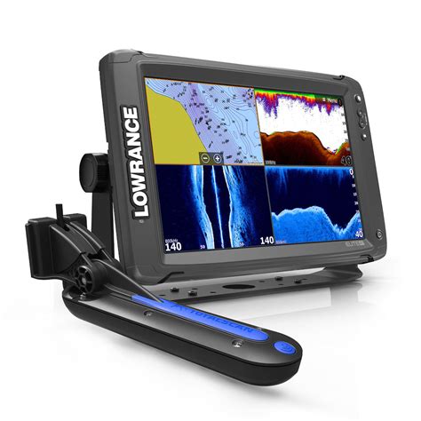 Elite 12 Ti With TotalScan Transducer Fishfinder Chartplotter