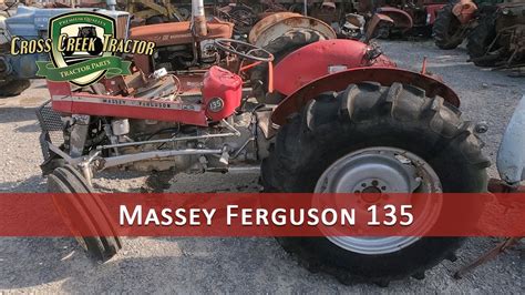 Massey Ferguson 135 Tractor Parts YouTube