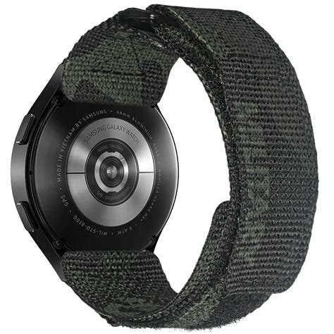 Ремінець Hemsut для годинників HS131 Military nylon Velcro Camo Black ...