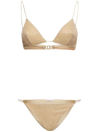 Lumière triangle bikini Oséree Swimwear Women Luisaviaroma