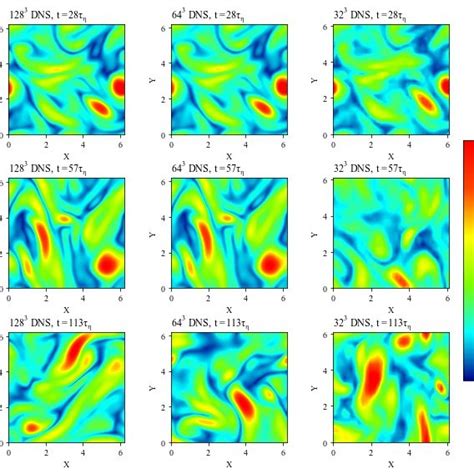 The Evolution Of Contour Field Of Normalized Vorticity With The Same