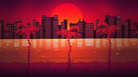 Hotline Miami. (19201080) | Miami wallpaper, Hotline miami, Cityscape ...