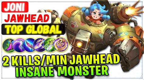 2 Kills Minutes Crazy Monster Jawhead Top Global Jawhead Joni