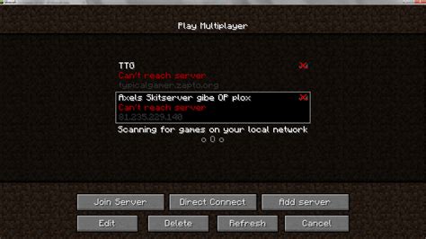 Joining friends server problem : r/Minecraft