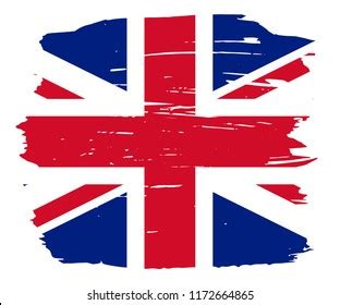 Grunge Uk Flagvector British Flag Stock Vector Royalty Free