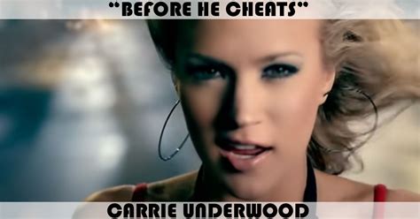 "Before He Cheats" Song by Carrie Underwood | Music Charts Archive