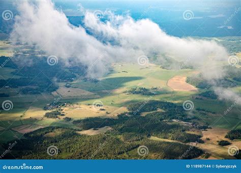 Sweden Landscape Aerial Photography Stock Photo - Image of sweden ...