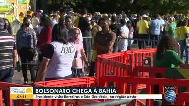 Jornal Da Manh Presidente Jair Bolsonaro Visita Cidades Do Oeste