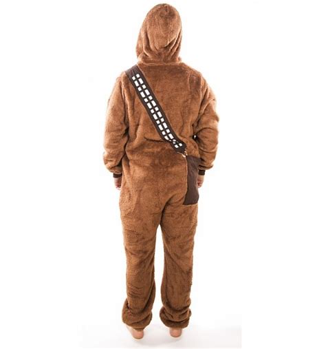 Mens Brown Chewbacca Star Wars Onesie