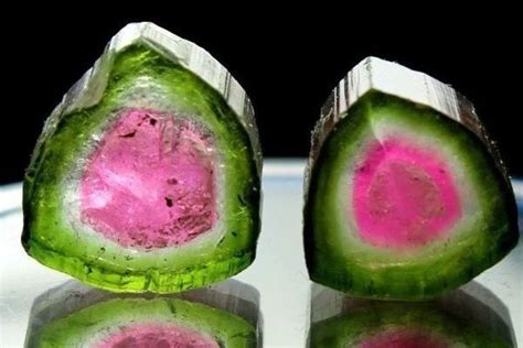 Камень арбузный турмалин: свойства и украшения, фото | Watermelon ...