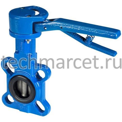 Дисковые поворотные затворы VFY-WH (SYLAX), чугунные, межфланцевые ...