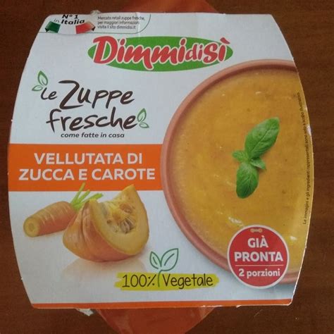 Dimmidisi Vellutata Di Zucca E Carote Review Abillion