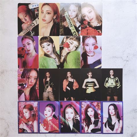 Itzy Guess Who Photocard Benefit Withdrama Shopee Malaysia