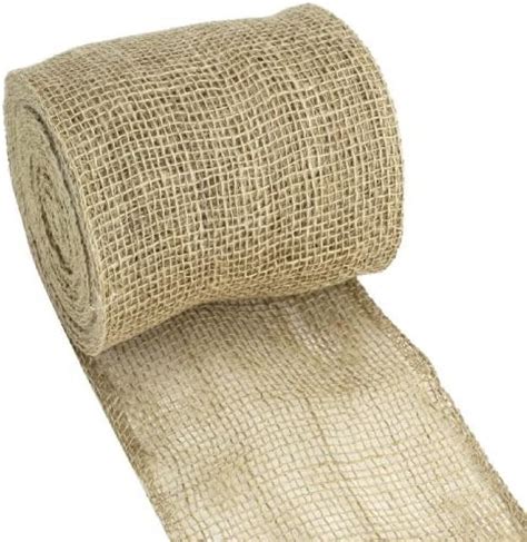 Kel Toy Jute Burlap Ribbon Roll 6 Inch By 10 Yard Natural By Kel Toy