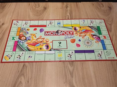 Ersatzteil Monopoly Junior Spielplan Spielfeld Spiel Gebraucht