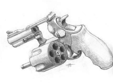 Revolver sketch : r/sketches