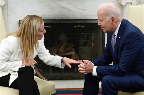 Africa Cina Ucraina Cosa Si Sono Detti Giorgia Meloni E Joe Biden