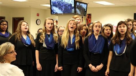 East Millbrook Magnet Middle Honors Chorus Sings Youtube