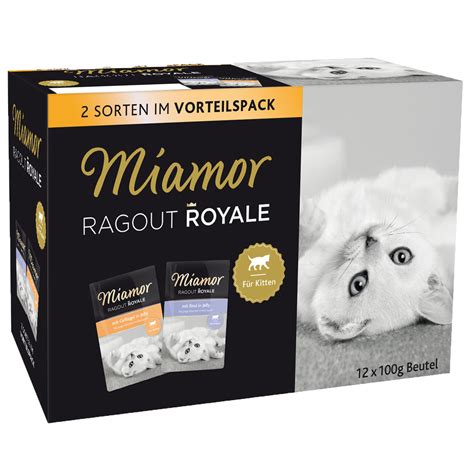 Miamor Ragout Royale Ragout Royale In Jelly Multibox Kitten 48 X 100 G