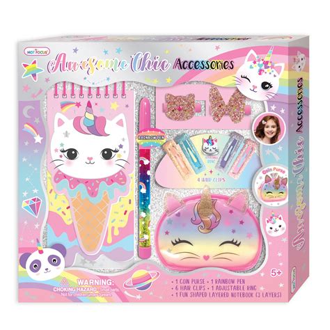Hot Focus Awesome Chic Cat Accessories Playset Shop Playsets At H E B