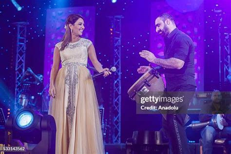 Lebanese Singer Diana Haddad Photos and Premium High Res Pictures ...