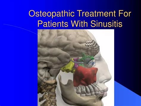 Ppt Osteopathic Treatment For Patients With Sinusitis Powerpoint