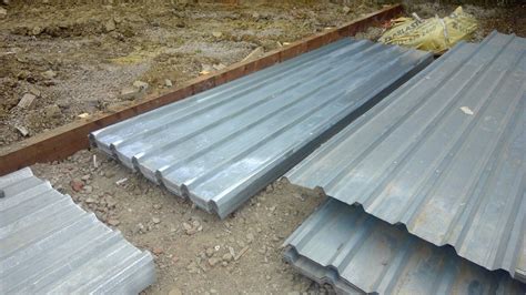 New Galvanized Box Profile Roofing Sheets 10ft X 1 Meter Cover 0 7mm