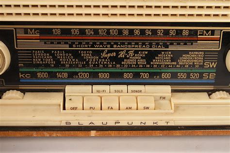 Sold Price A Vintage Blaupunkt Hi Fi Radio January Am Est