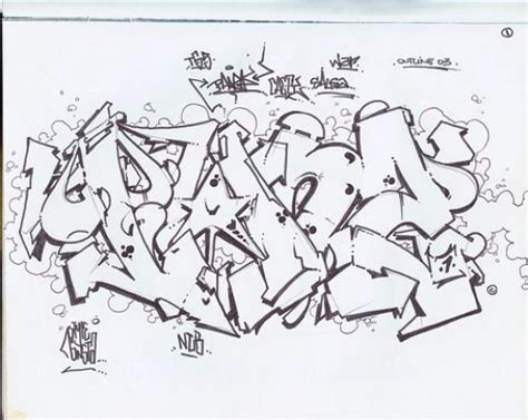 graffiti walls: Wildstyle Graffiti Gallery - Photo, Sketches, Outline