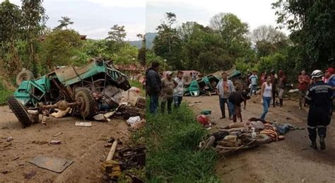 Un Muerto Y 12 Heridos Dejó Accidente En Líbano El Cronista