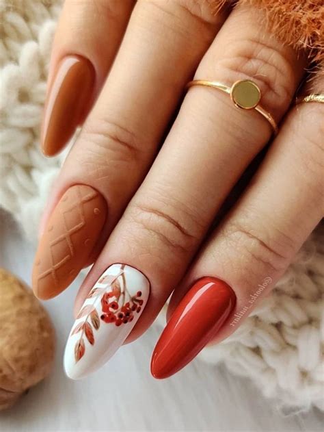 Burnt Orange Nails 45 Designs And Ideas Perfect For Fall Orange Nail