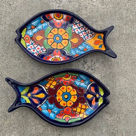 Talavera Serving Pieces Taco Dishes Trays Platters Mexdecor In