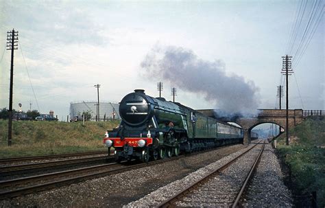 LNER 4472 Flying Scotsman Near Biggleswade Oct 68 Flickr