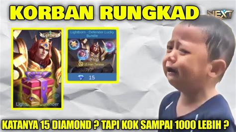 LUCKY BUNDLE SKIN LIGHTBORN 15 DIAMOND TERNYATA SAMPAI 1000 DIAMOND