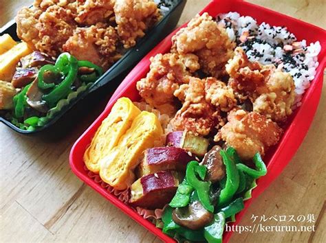 さくらどりもも肉で作る唐揚げ弁当 ケルベロスの巣