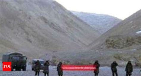 Chinese Troops Make Incursion Bids In Ladakh India News Times Of India