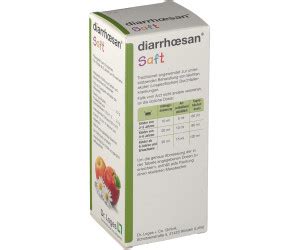 Diarrhoesan Saft Ml Ab Preisvergleich Bei Idealo De