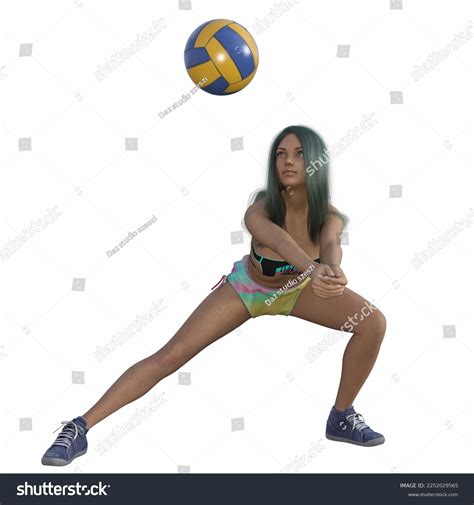 Sexy Bikini Girl Transparent D Illustration Stock Illustration Shutterstock