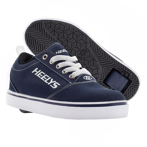 Navy White Pro 20 Heelys