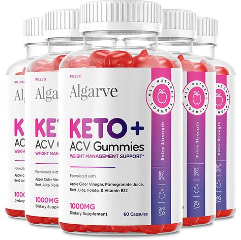 5 Pack Algarve Keto Gummies Algarve Keto Acv Gummys Supplement