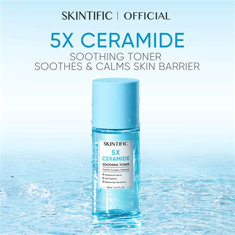 【ready Stock】skintific 5x Ceramide Soothing Toner 80ml Lazada Indonesia