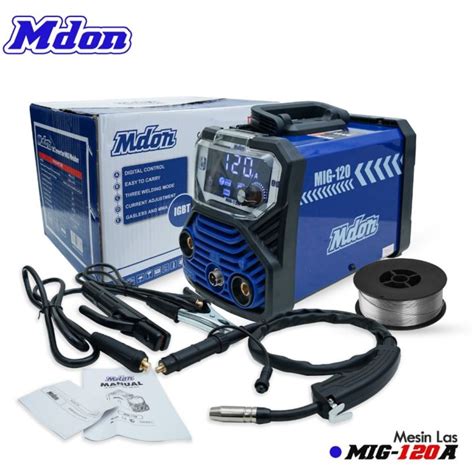 REDFOX MDON Mesin Las Mig 900 Watt Las Listrik Welding Machine Mesin