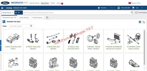 Ford Microcat Epc 2024 Online Parts Catalog