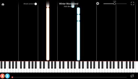 Winter Wonderland - Easy Piano Sheet Music in PDF - La Touche Musicale