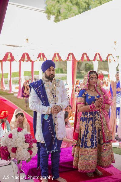 Maharani And Maharaja Sikh Wedding Ceremony