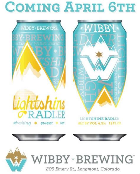 Wibby Brewing Releases Fifth Canned Beer—lightshine Radler Wyatts